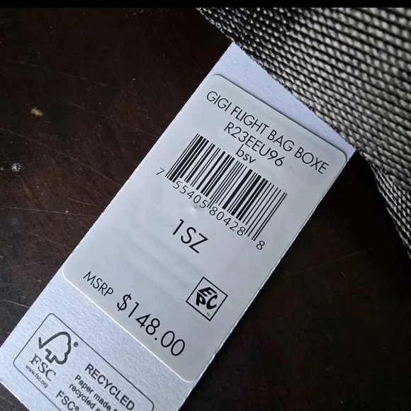 DKNY COSSBODY Bag Double Zip Purse GIGI DZ Black New - Picture 3 of 10